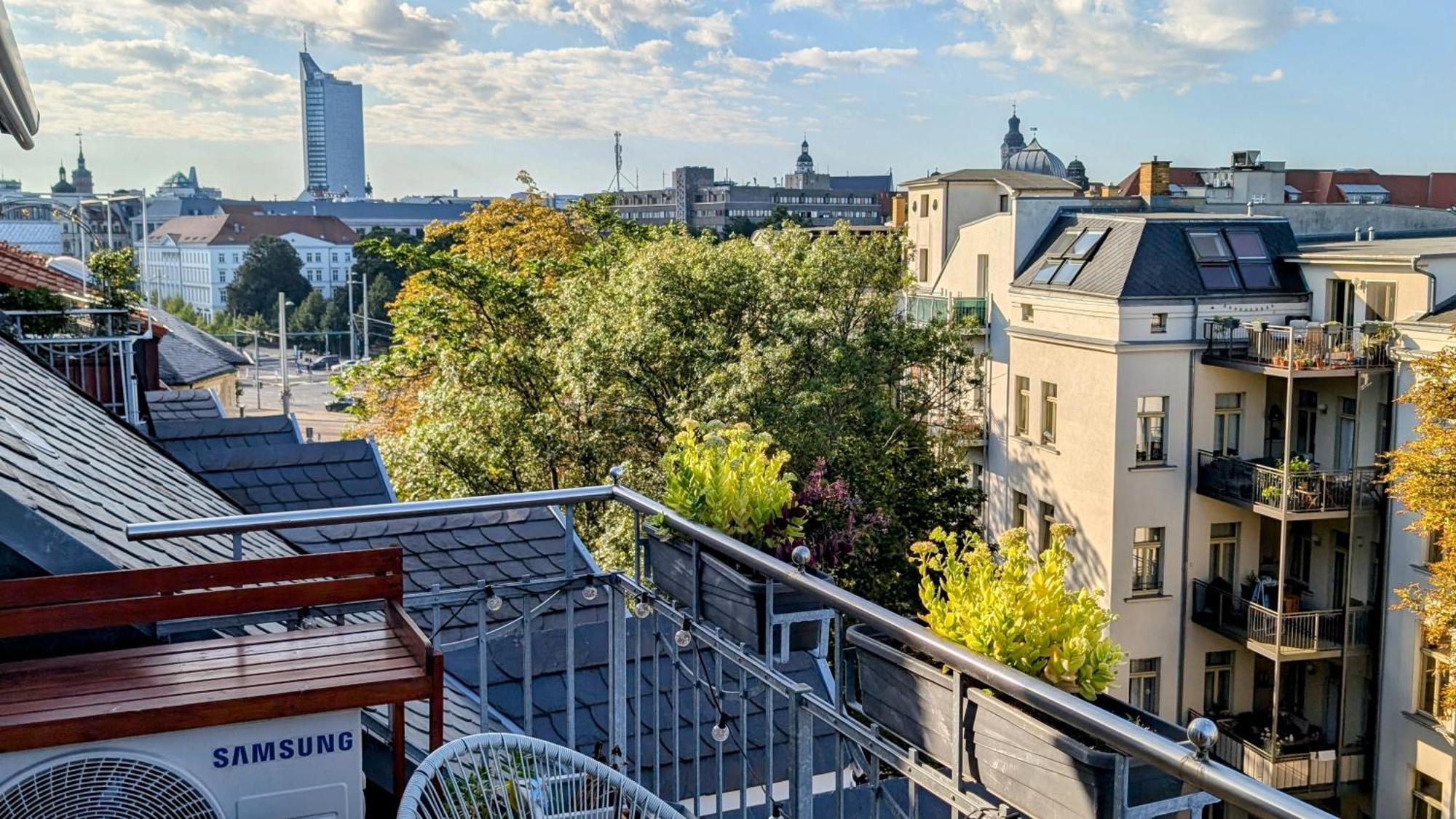 Grosszuegige Maisonette Ueber Dem Leipziger Zentrum Exterior foto